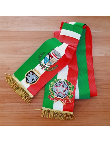 Fascia da Sindaco triplo stemma