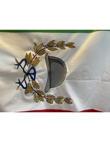 Bandiera ricamata