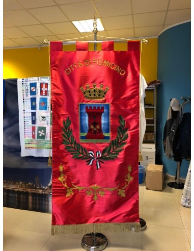 Gonfalone ricamato