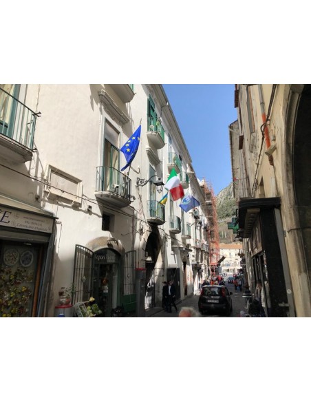 Kit bandiere Italia, Europa ed Ente o Personalizzata da esterno