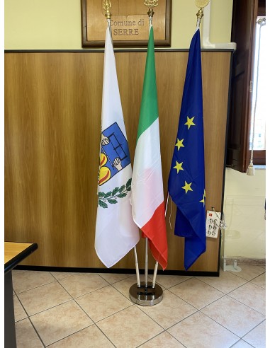 Kit bandiere da interno a 3 posti