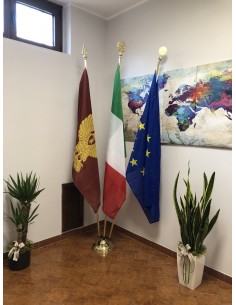 Kit bandiere da interno a 3 posti