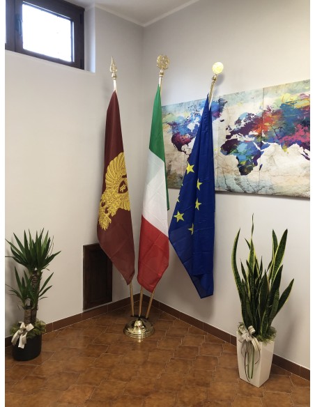 Kit bandiere da interno a 3 posti
