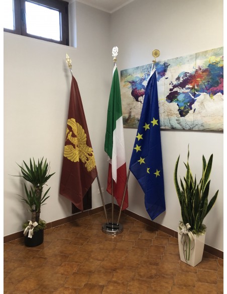 Kit bandiere da interno a 3 posti
