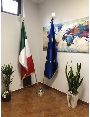 Kit bandiere da interno a 2 posti Oro