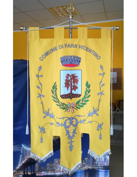 Gonfalone Stampato Comuni