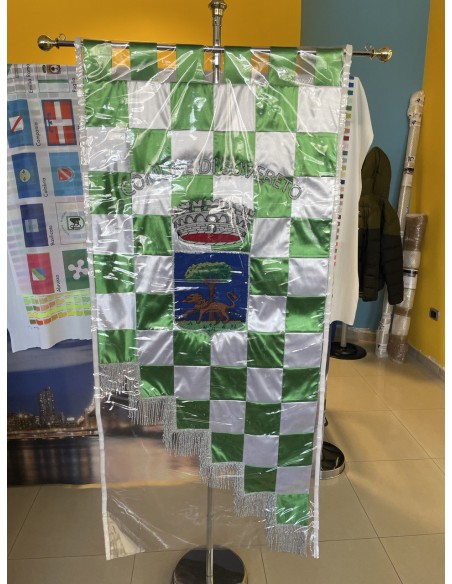 Gonfalone Ricamato Comuni (con code)