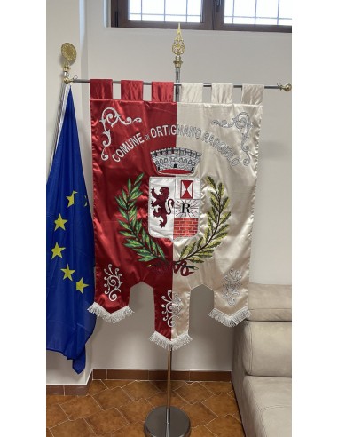 Gonfalone Ricamato Comuni (con code)