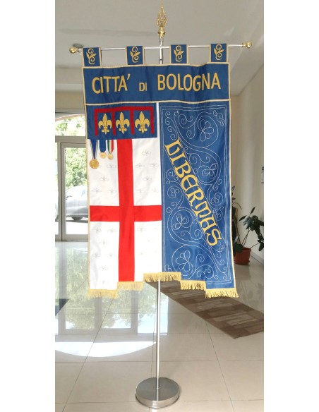 Gonfalone Ricamato Comuni (con code)