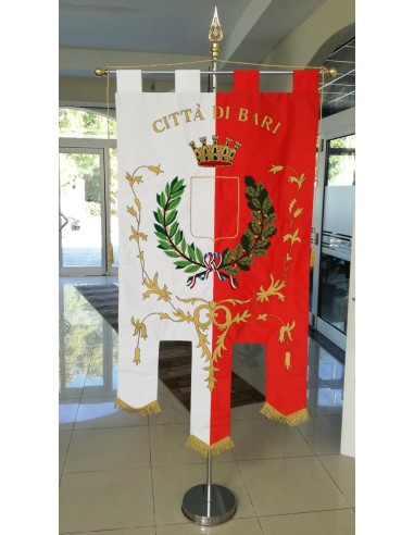 Gonfalone Ricamato Comuni (con code)