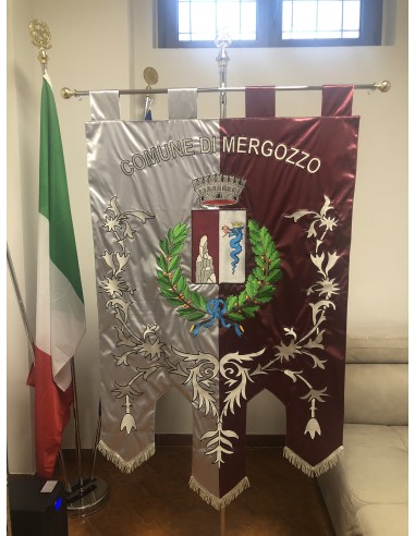 Gonfalone Ricamato Comuni (con code)
