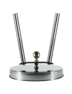 Base cromata da interno a 2 posti. 2