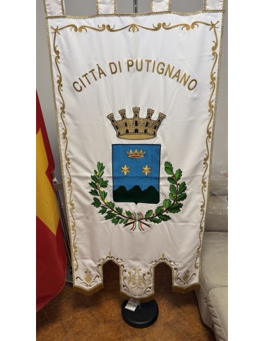 Gonfalone Ricamato Comuni (con code)