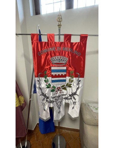 Gonfalone Ricamato Comuni (con code)