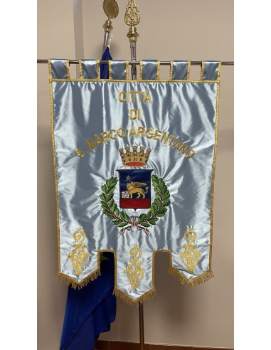 Gonfalone Ricamato Comuni (con code)