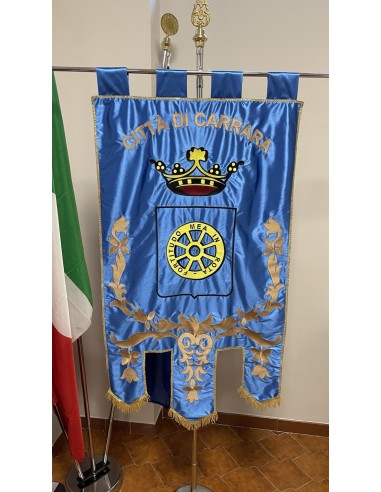 Gonfalone Ricamato Comuni (con code)