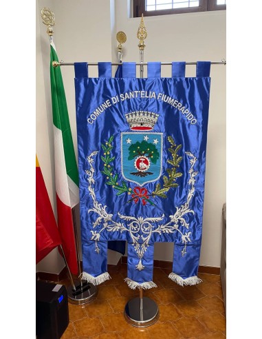 Gonfalone Ricamato Comuni (con code)