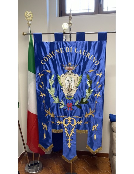 Gonfalone Ricamato Comuni (con code)
