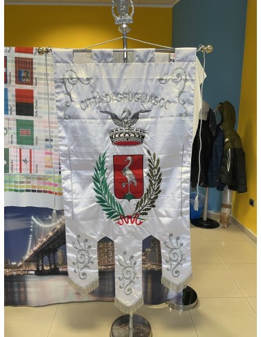 Gonfalone Ricamato Comuni (con code)