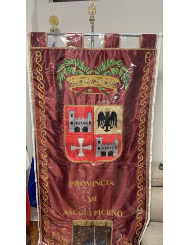 Gonfalone Ricamato Comuni (con code)