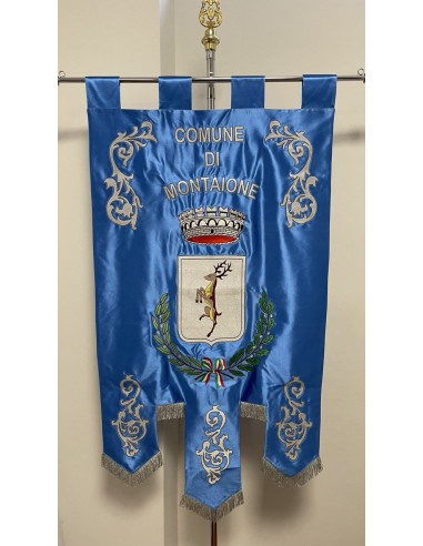 Gonfalone Ricamato Comuni (con code)