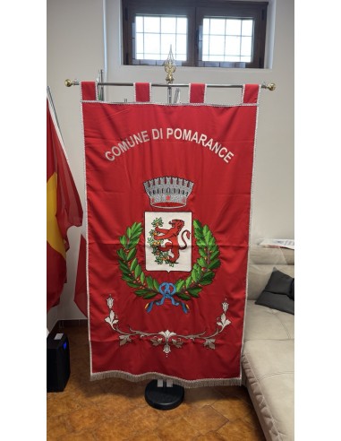 Gonfalone Ricamato Comuni (senza code)