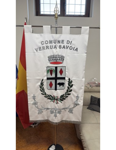 Gonfalone Ricamato Comuni (senza code)