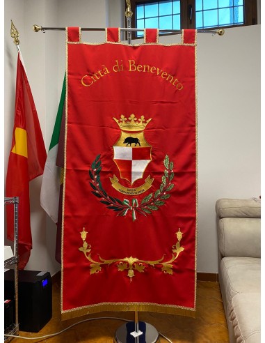 Gonfalone Ricamato Comuni (senza code)