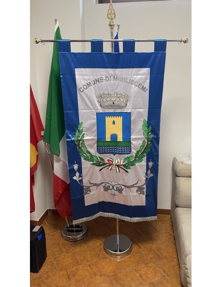 Gonfalone Ricamato Comuni (senza code)