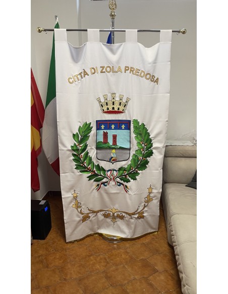 Gonfalone Ricamato Comuni (senza code)