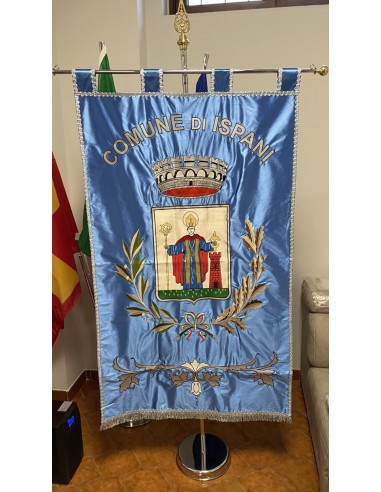 Gonfalone Ricamato Comuni (senza code)