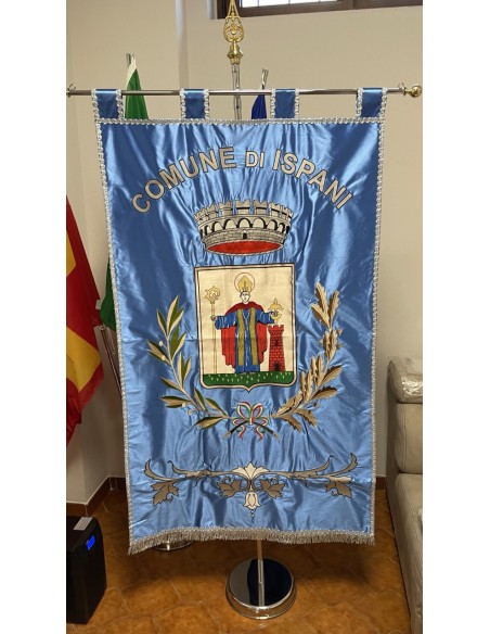 Gonfalone Ricamato Comuni (senza code)
