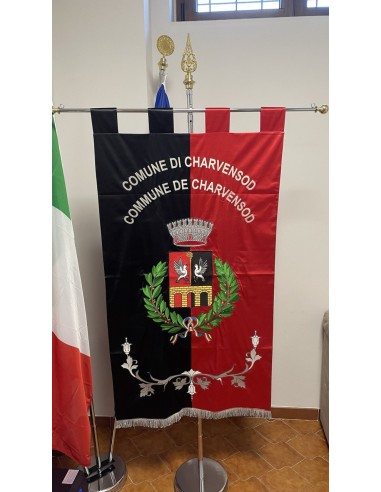 Gonfalone Ricamato Comuni (senza code)