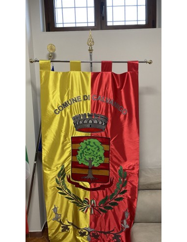 Gonfalone Ricamato Comuni (senza code)