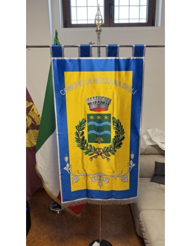 Gonfalone Stampato Comuni senza code