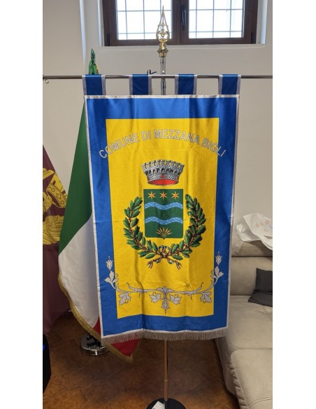 Gonfalone Stampato Comuni senza code