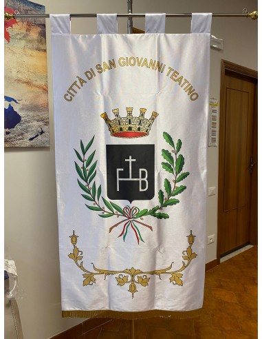 Gonfalone Stampato Comuni senza code