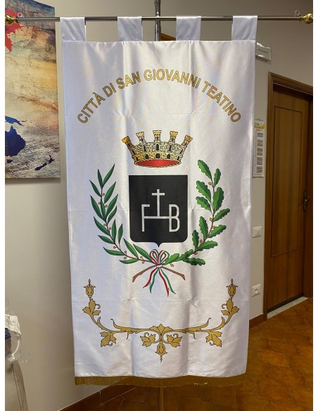 Gonfalone Stampato Comuni senza code