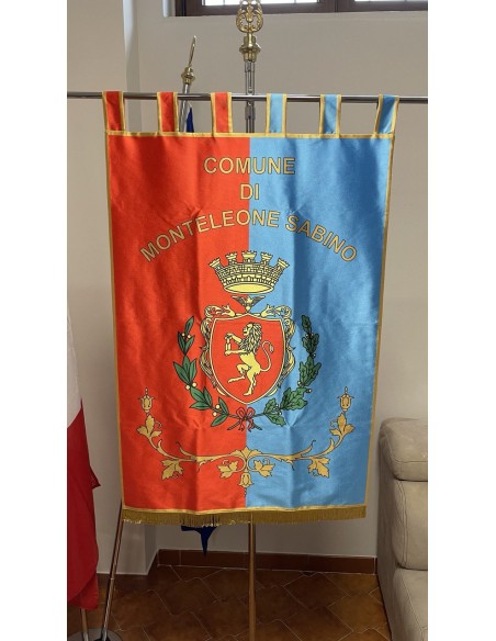 Gonfalone Stampato Comuni senza code