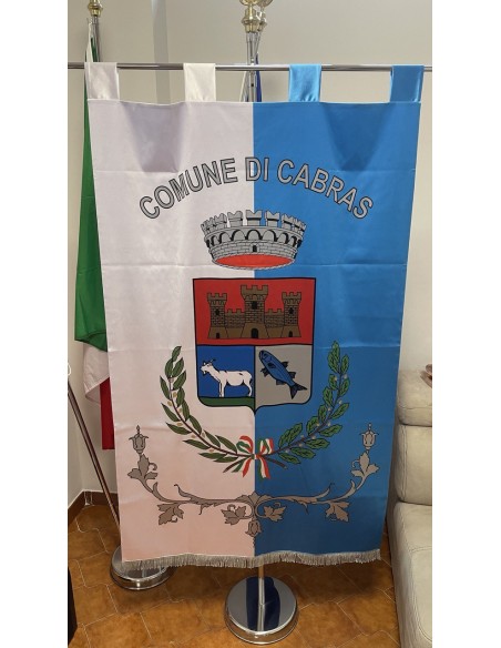 Gonfalone Stampato Comuni senza code