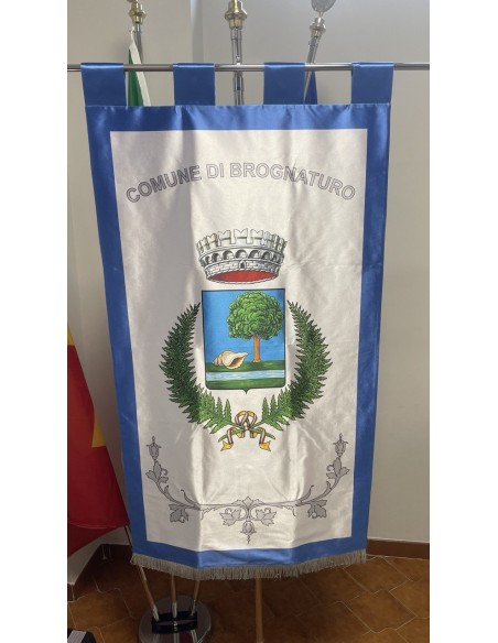 Gonfalone Stampato Comuni senza code