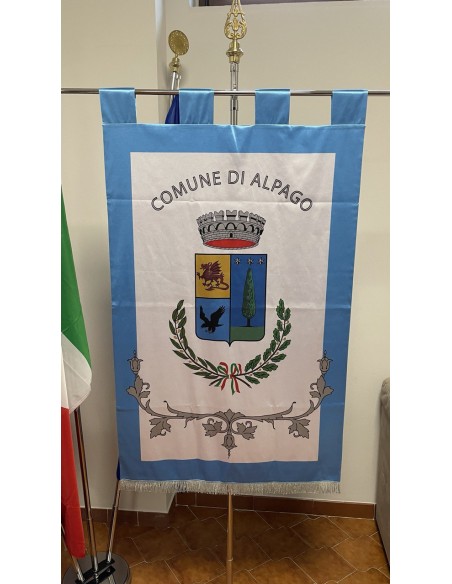 Gonfalone Stampato Comuni senza code