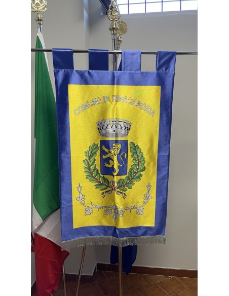 Gonfalone Stampato Comuni senza code