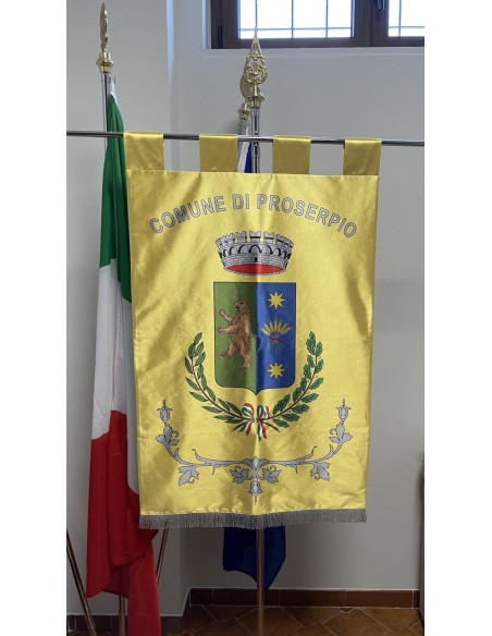 Gonfalone Stampato Comuni senza code