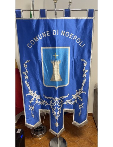 Gonfalone Stampato Comuni con code