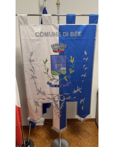 Gonfalone Stampato Comuni con code