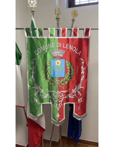 Gonfalone Stampato Comuni con code