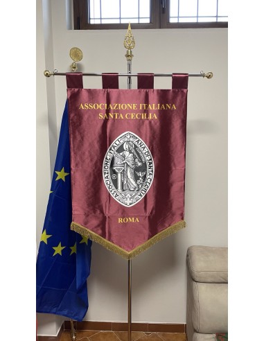 Gonfalone Stampato Comuni con code