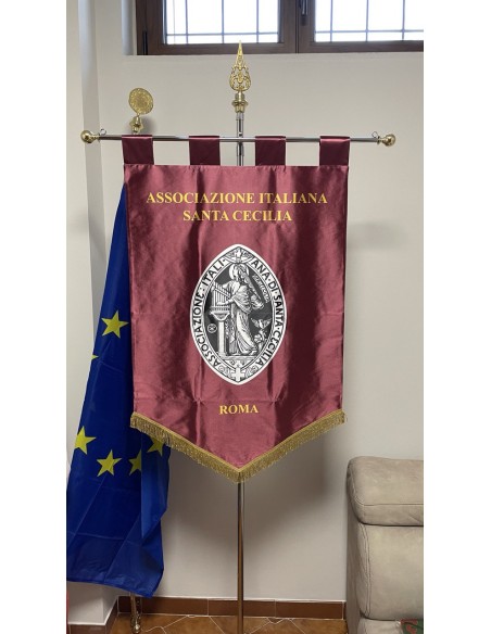 Gonfalone Stampato Comuni con code