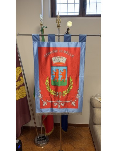 Gonfalone Stampato Comuni senza code